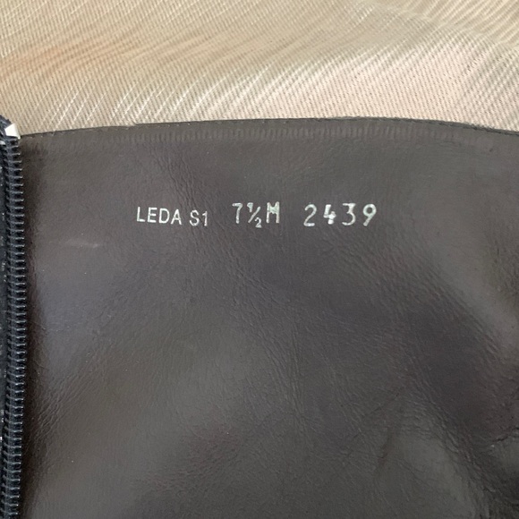 Donald J. Pliner Black Heeled Boots - Picture 6 of 8